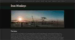 Desktop Screenshot of ironmonkeyarts.org